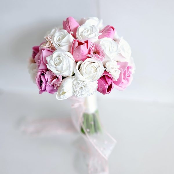 Buchet cu flori sapun BU0224